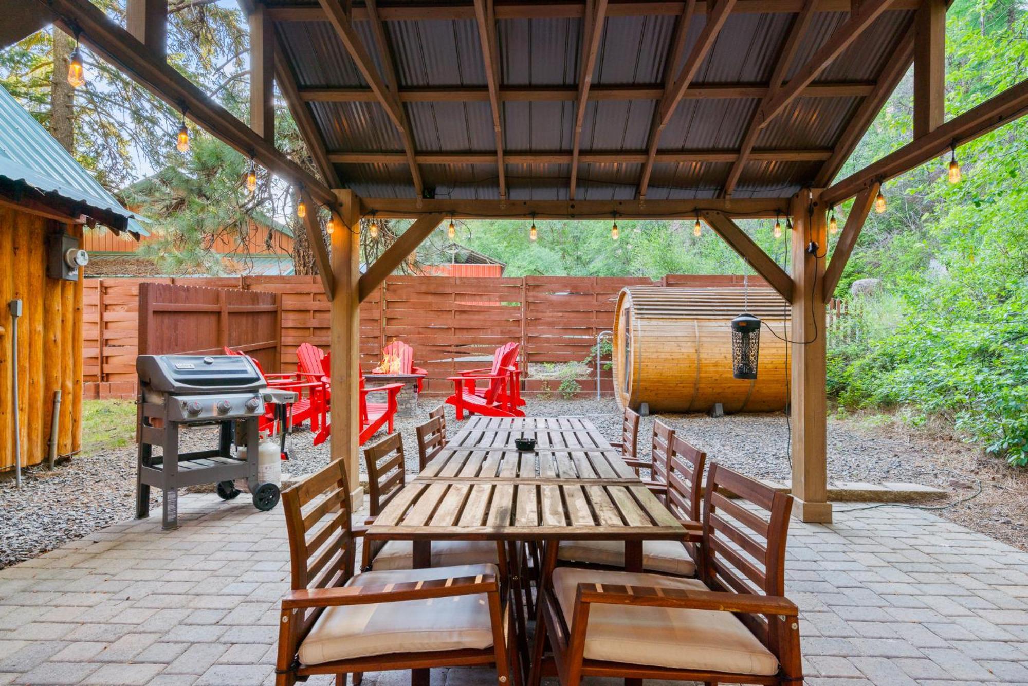 Rimrock White Pass Log Cabin Luxury Retreat מראה חיצוני תמונה