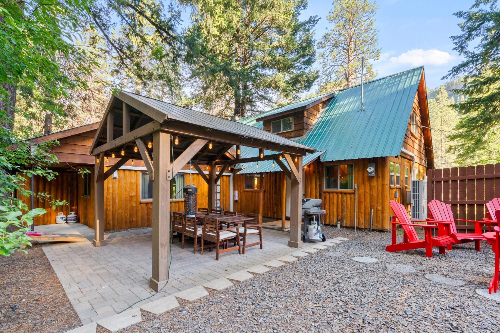 Rimrock White Pass Log Cabin Luxury Retreat מראה חיצוני תמונה