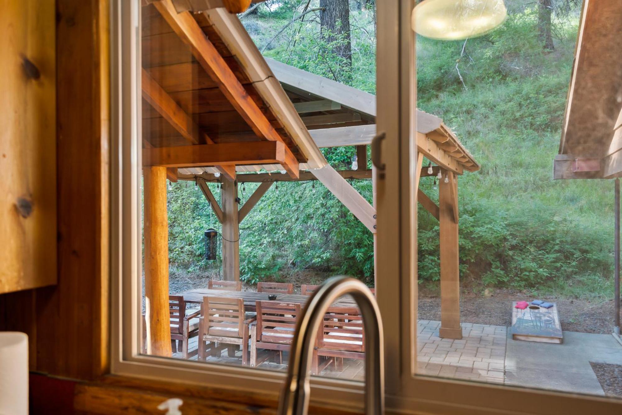 Rimrock White Pass Log Cabin Luxury Retreat מראה חיצוני תמונה