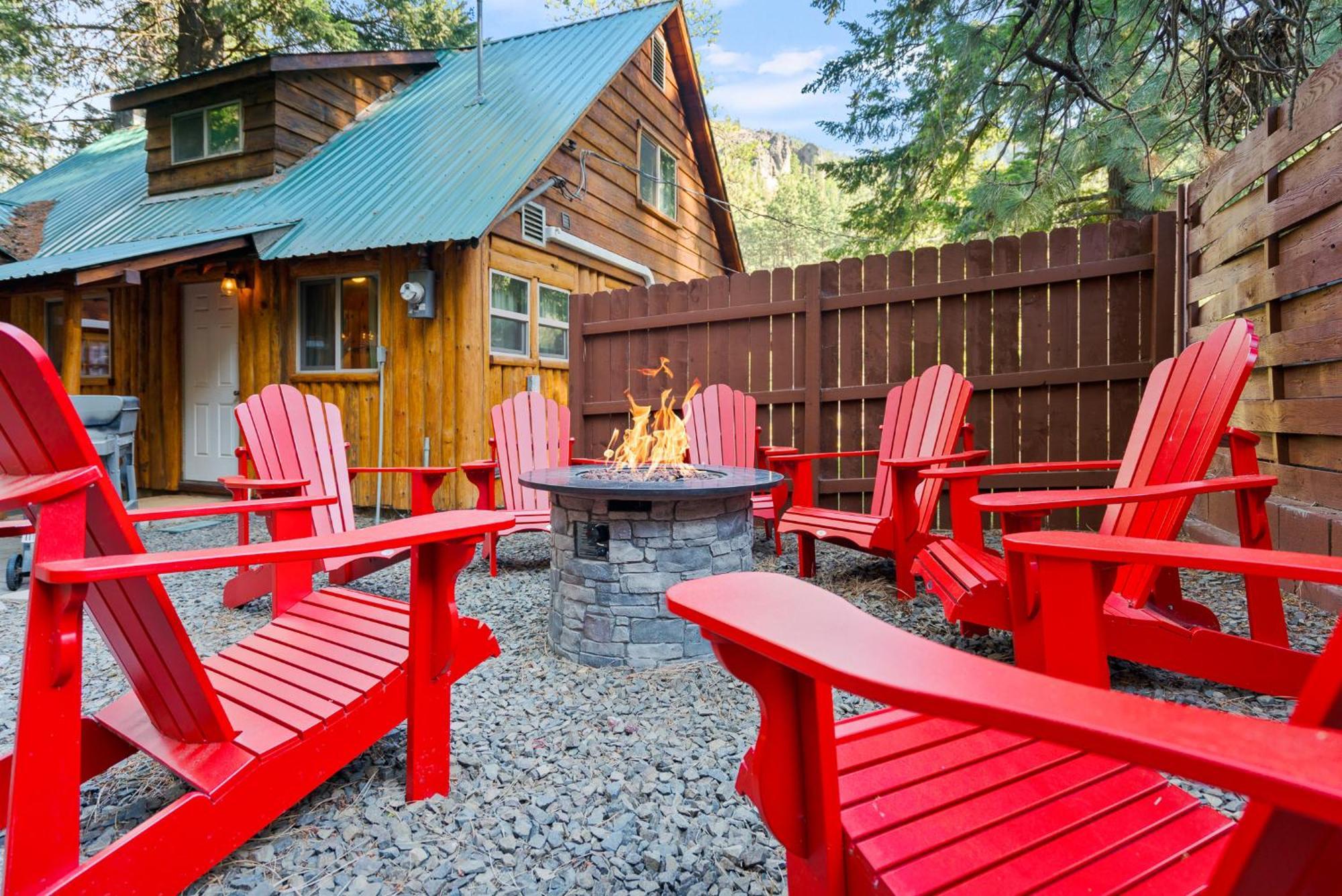 Rimrock White Pass Log Cabin Luxury Retreat מראה חיצוני תמונה