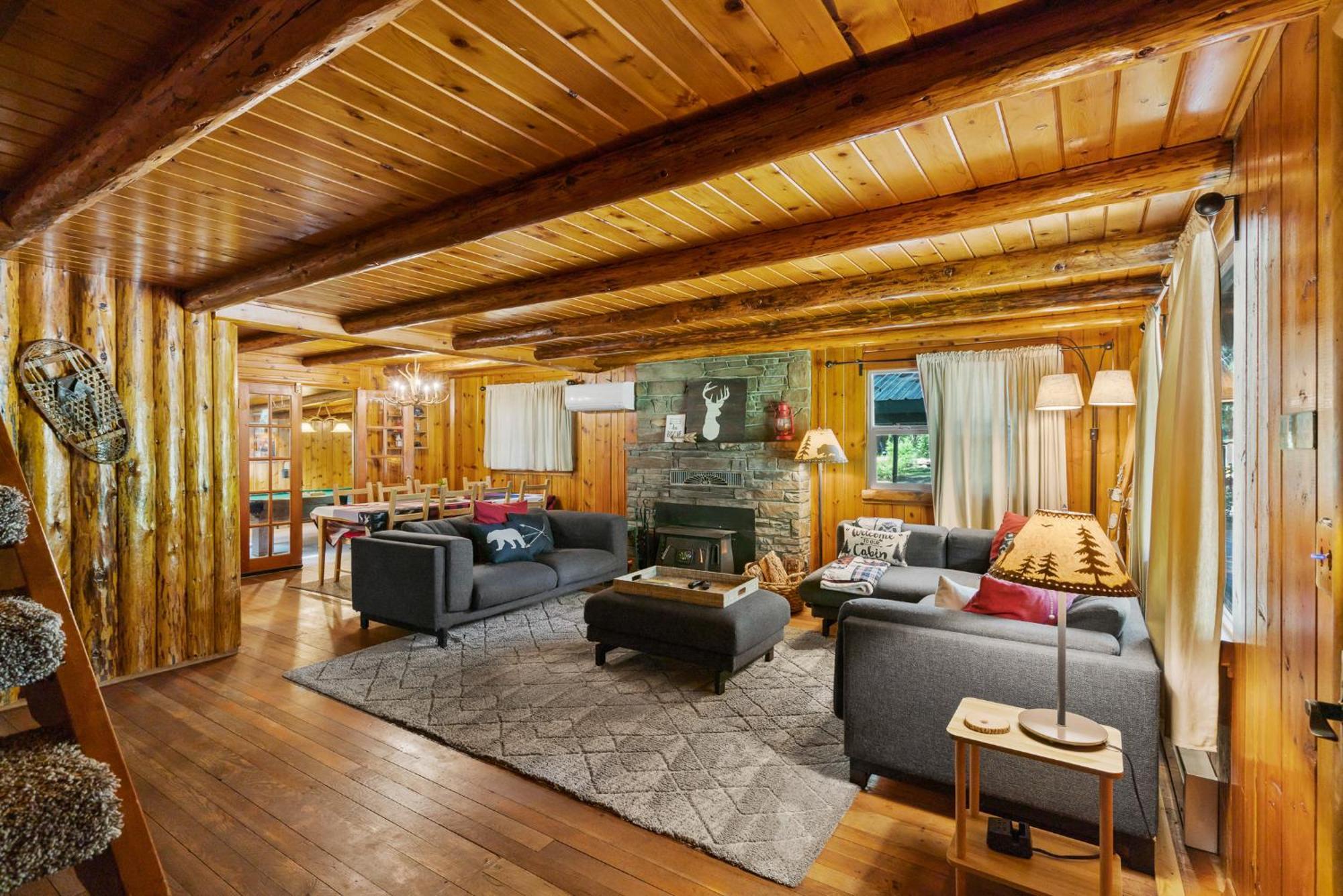 Rimrock White Pass Log Cabin Luxury Retreat מראה חיצוני תמונה