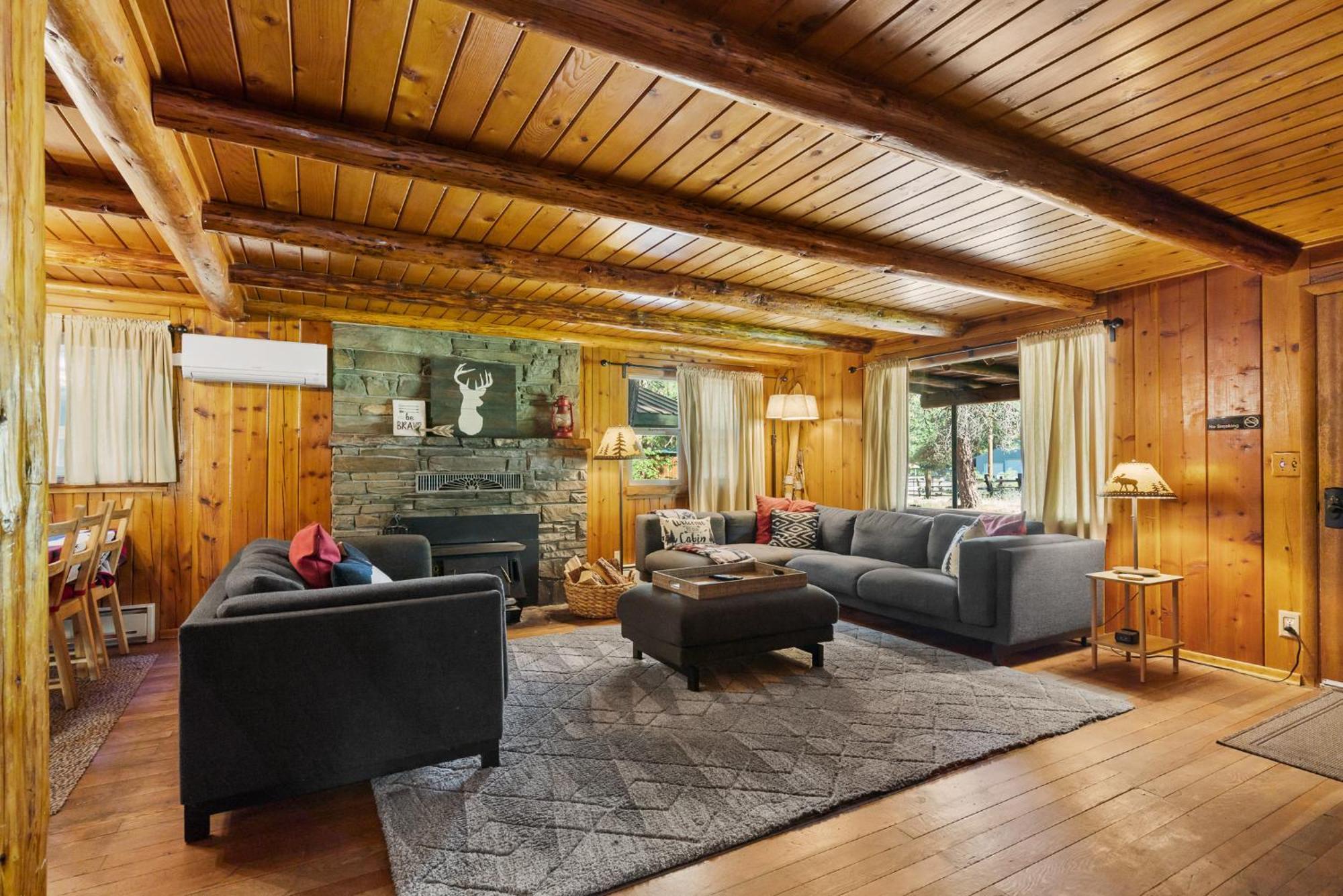 Rimrock White Pass Log Cabin Luxury Retreat מראה חיצוני תמונה