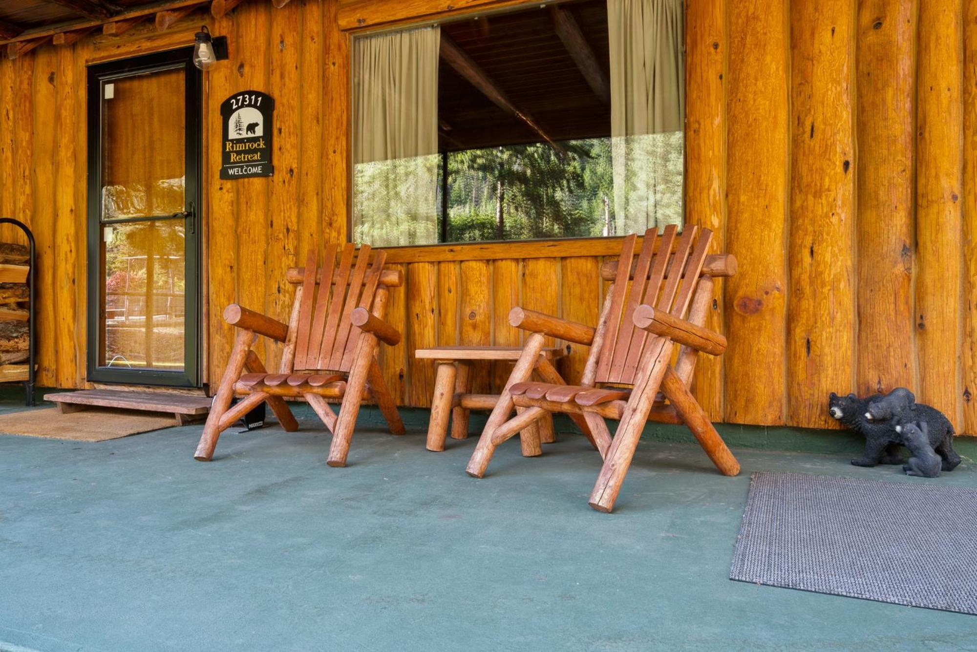 Rimrock White Pass Log Cabin Luxury Retreat מראה חיצוני תמונה