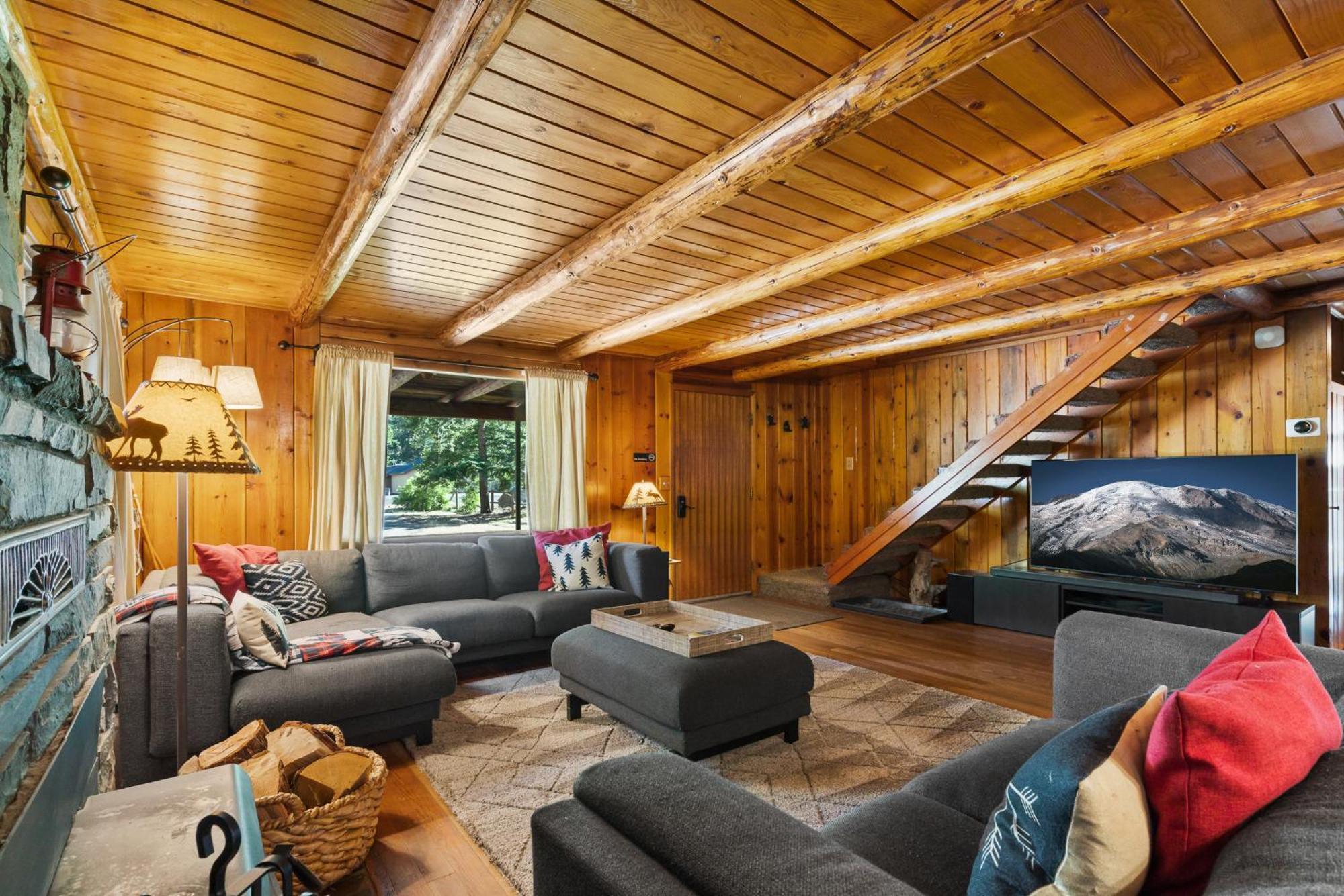 Rimrock White Pass Log Cabin Luxury Retreat מראה חיצוני תמונה
